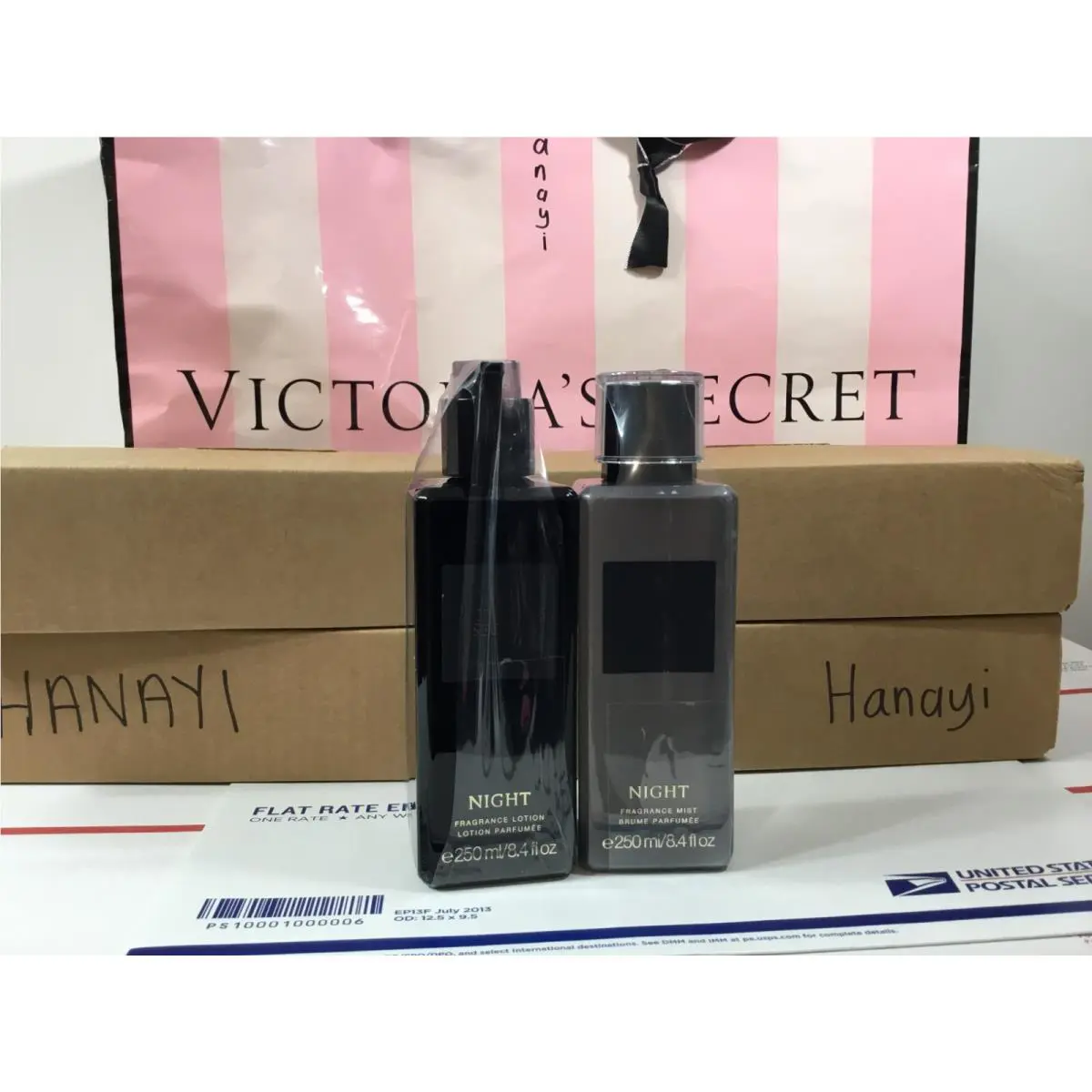 Victoria`s Secret Night Fragrance Body Mist Body Lotion Set
