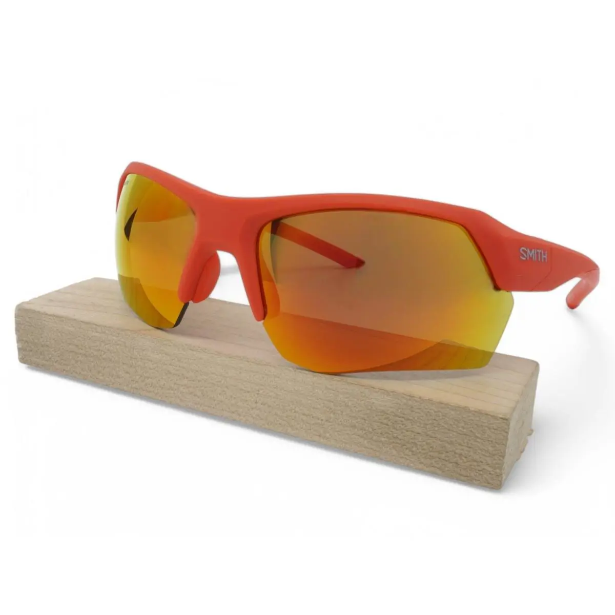 2012450Z364X6 Mens Smith Optics Smith Tempo Max Sunglasses - Frame: Matte Red Rock