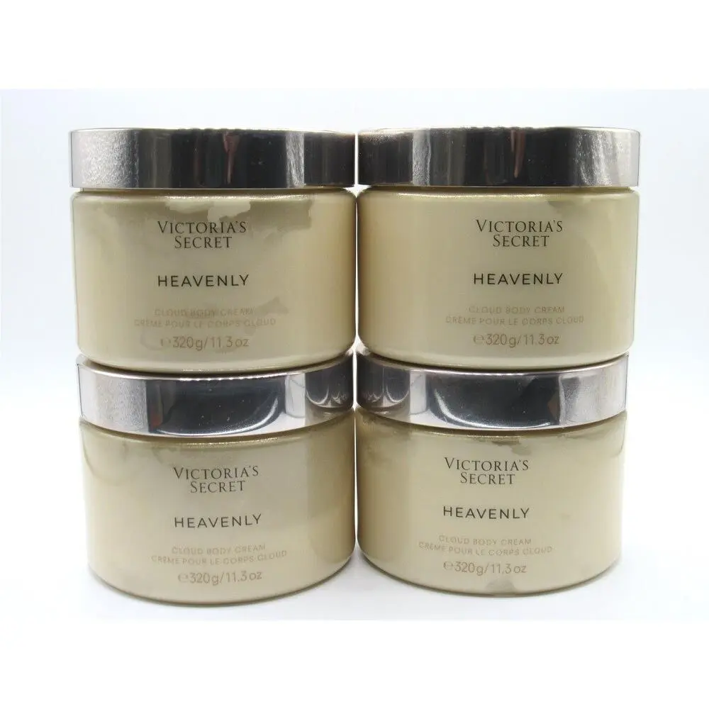 Victoria`s Secret Heavenly Cloud Body Cream 11.3 OZ Lot OF 4 Pcs by Victoria's Secret