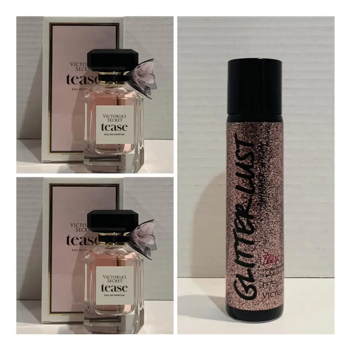 Victoria`s Secret Tease Eau de Parfum 1.7 Fl.oz. 2 and Shimmer Spray by Victoria's Secret