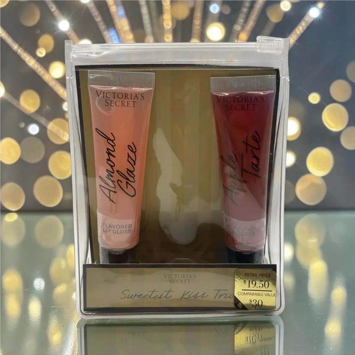 Victoria’s Secret Flavored Lip Gloss Almond Glaze Full Size 0.46 oz/13g
