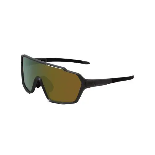 Smith Shift Mag Wrap .5-Rimless Sunglass Cement Grey/cp Green Mirror Clear 136mm