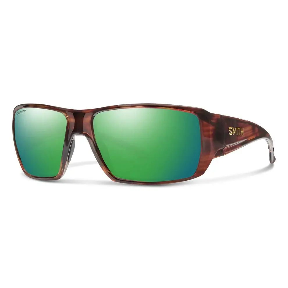 Smith Guides Choice XL Sunglasses - 2026 - Tortoise W/chromapop Glass Green by Smith Optics