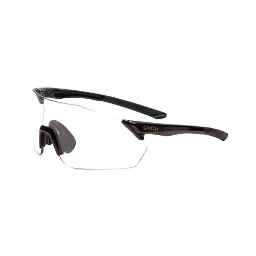 Smith Reverb Unisex Wrap Rimless Sunglasses Gloss Black /photochromic Clear Grey - Frame: Multicolor, Lens: Multicolor