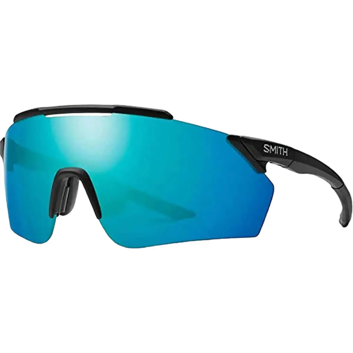 Smith Optics Adult Ruckus Chromapop Matte Black/opal One Size Sunglasses