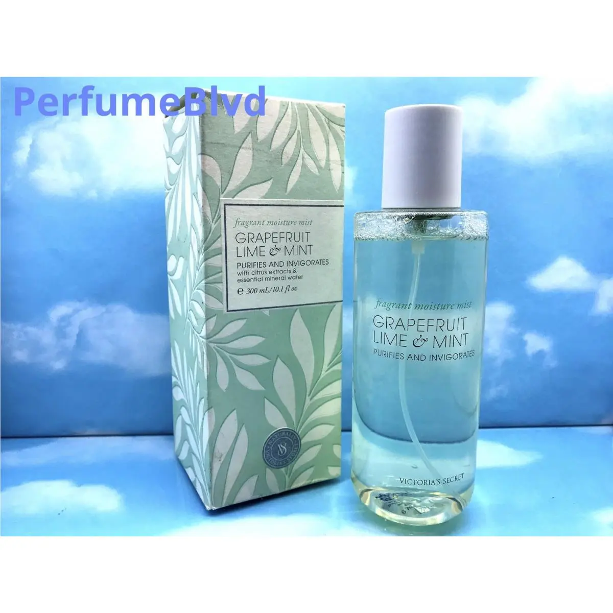 Victorias Secret Grapefruit Lime Mint Fragrant Moisture Mist 10.1 Fl.oz 300 ML
