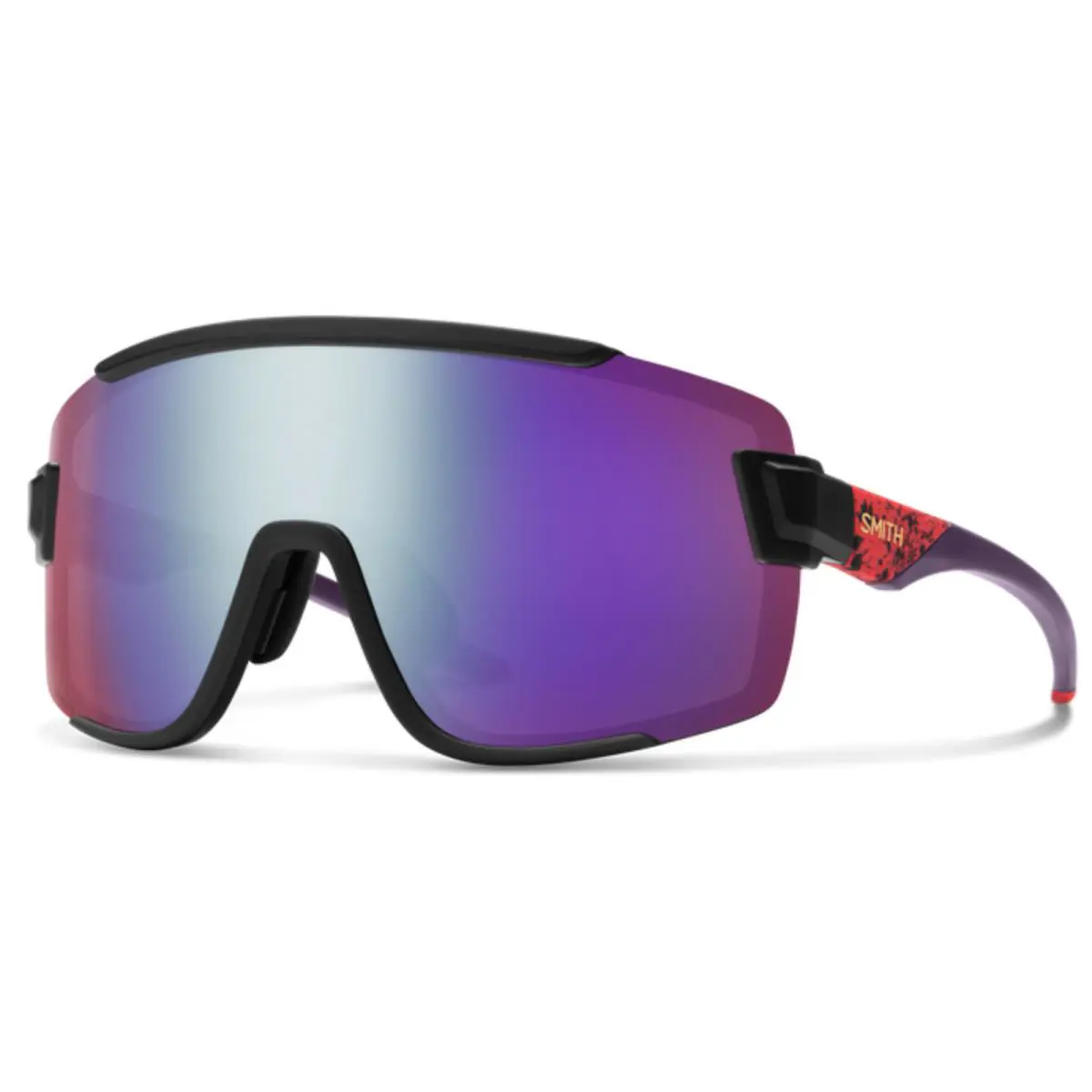 Smith Wildcat Sunglasses-wild Child-chromapop Violet Mirror+clear Lens