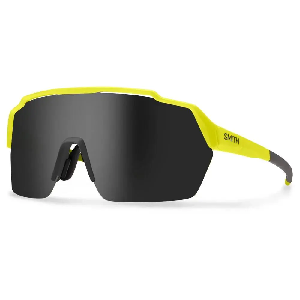 Smith Shift Split Mag Sunglasses - Neon Yellow Frame / Chromapop Black Lens