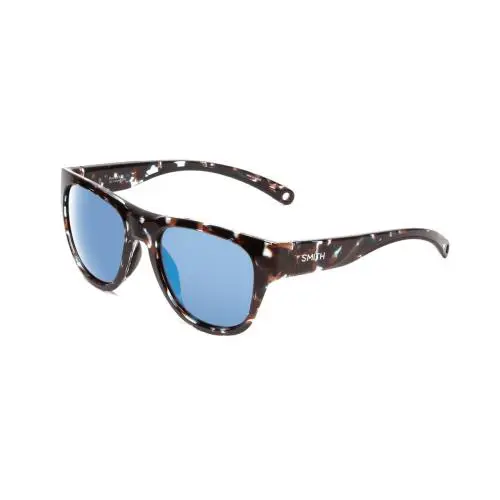 Smith Rockaway Sunglasses Sky Tortoise Brown/cp Glass Polarized Blue Mirror 52mm - Frame: Multicolor, Lens: Multicolor