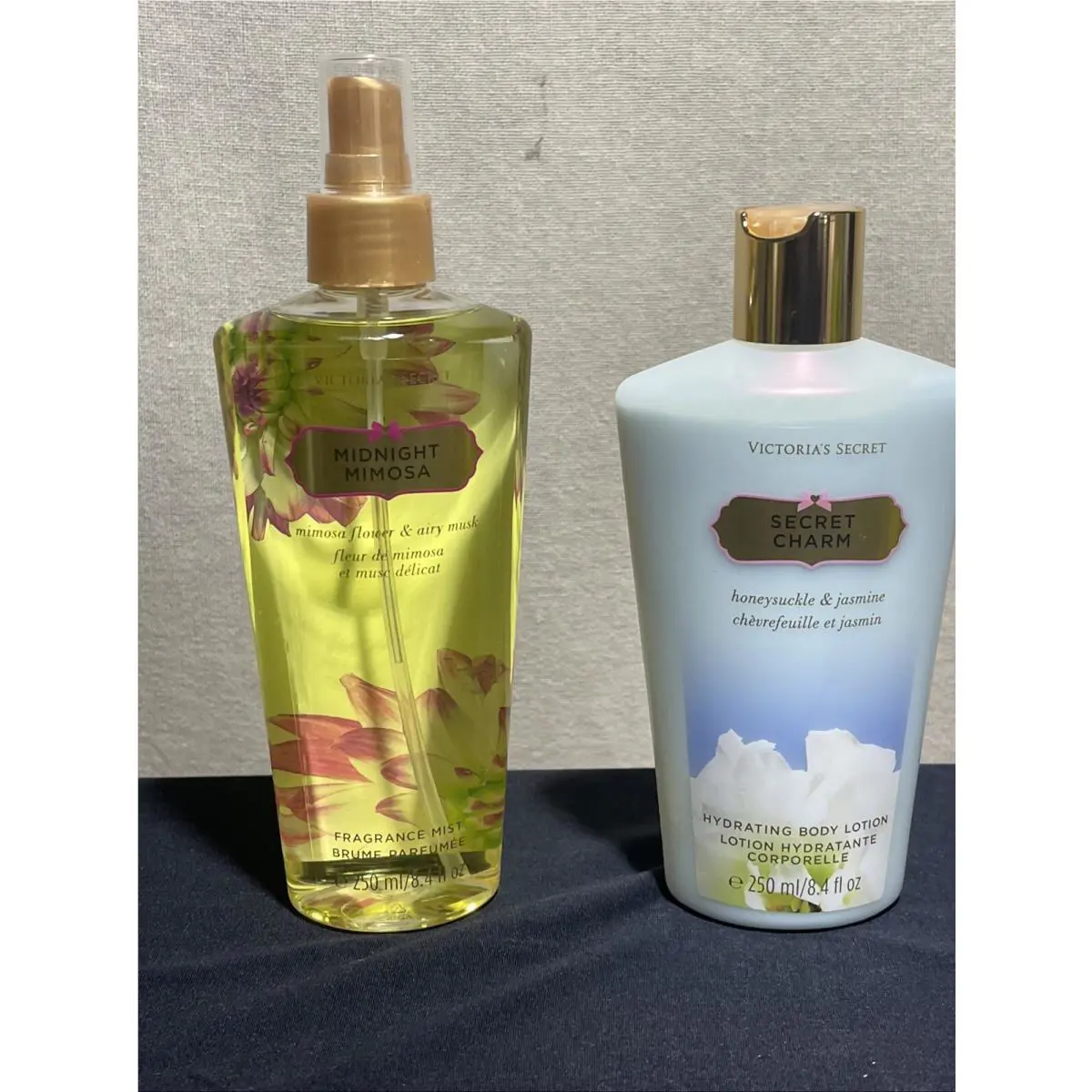 Victoria’s Secret Charm Lotion and Midnight Mimosa Spray Fast