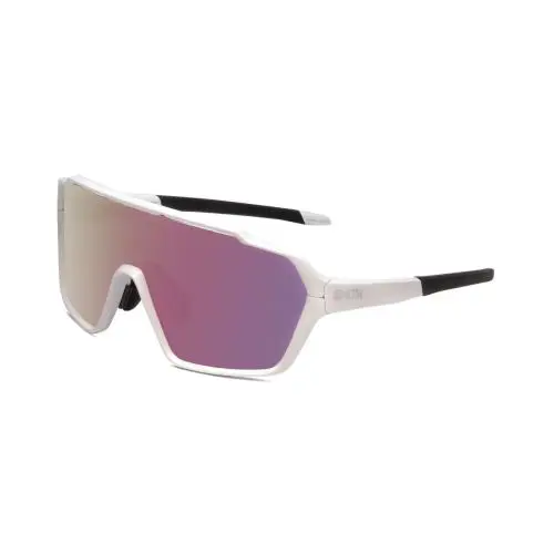 Smith Shift Mag .5-Rimless Sunglasses White/cp Violet Purple Mirror Clear 136 mm - Frame: Multicolor, Lens: Multicolor