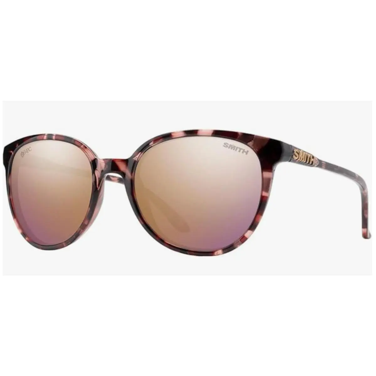 Smith Cheetah Sunglasses-B4BC Rose Tortoise-chromapop Polarized Rose Gold