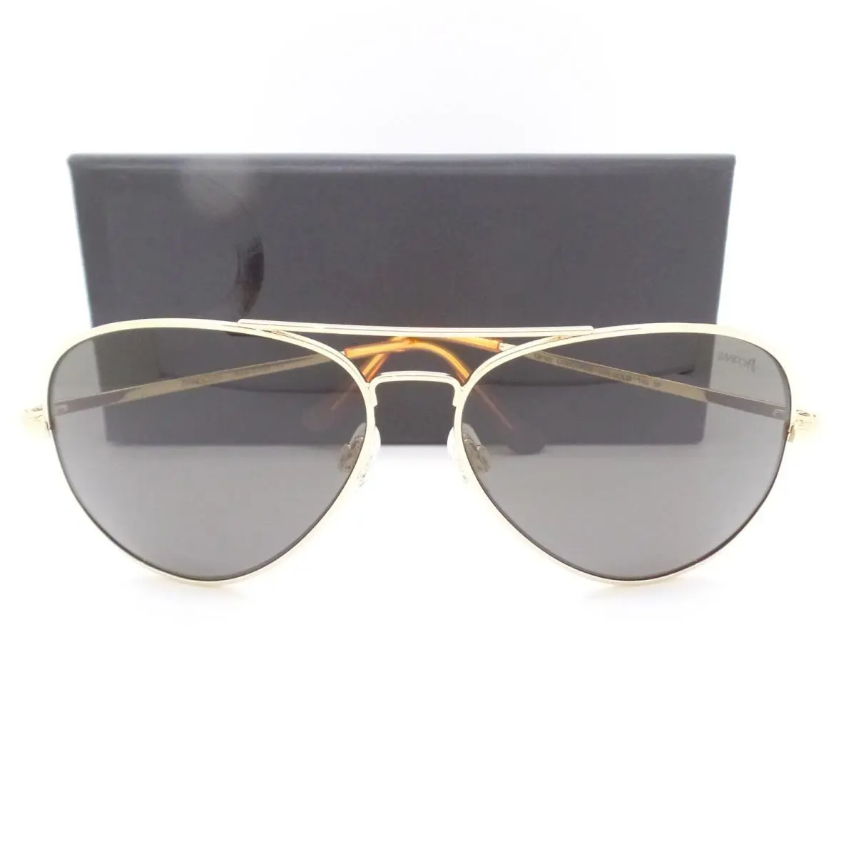 Engineering Concorde 23k Gold Polarized Grey Sky Tech Usa Sunglasses 61/15/140 CR103 by Randolph