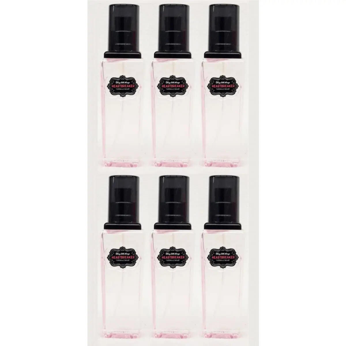 6 Victoria`s Secret Heartbreaker Sexy Little Thing Fragrance Mist Body Spray
