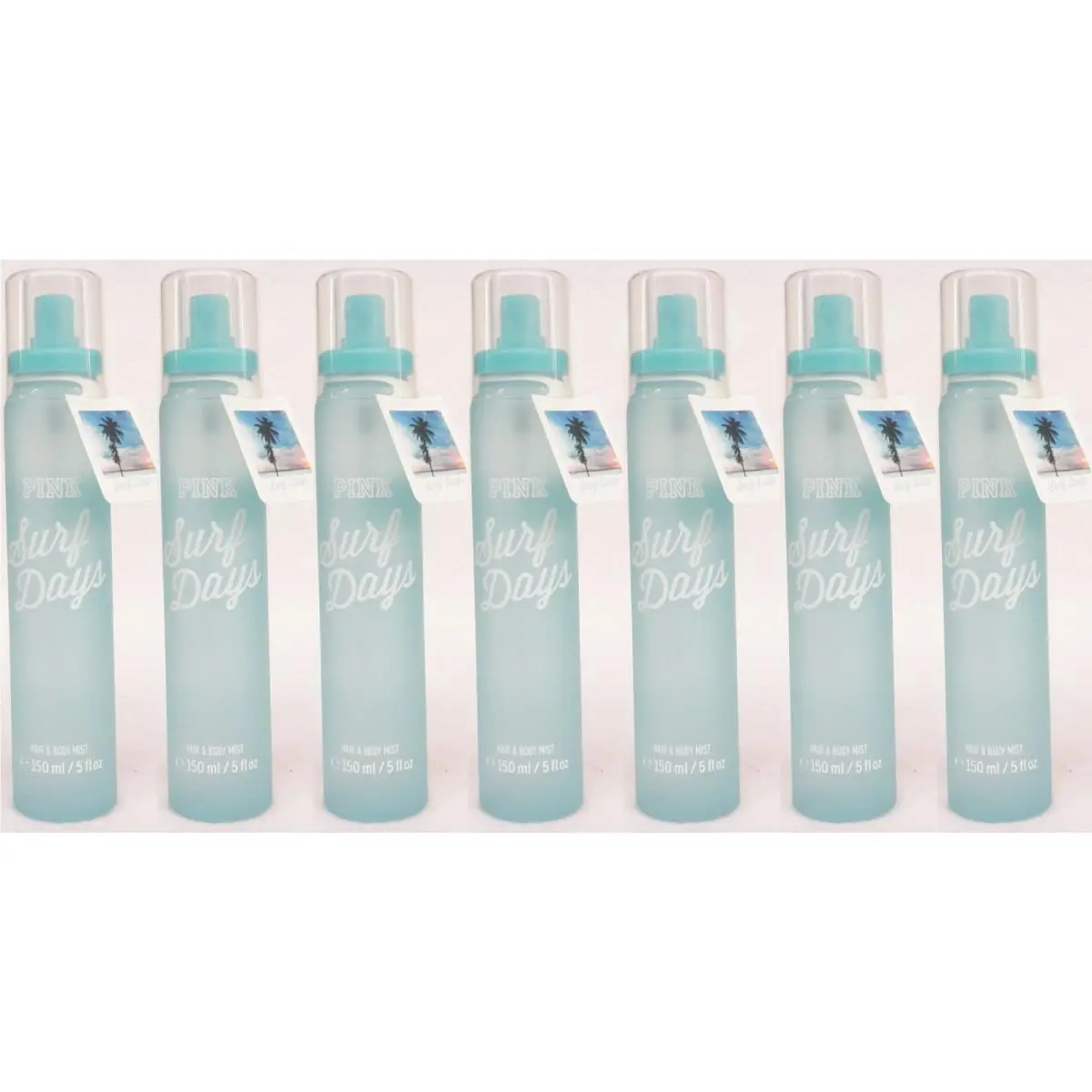 7 Victoria`s Secret Pink Surf Days Hair Body Mist 5 fl oz Rare Htf