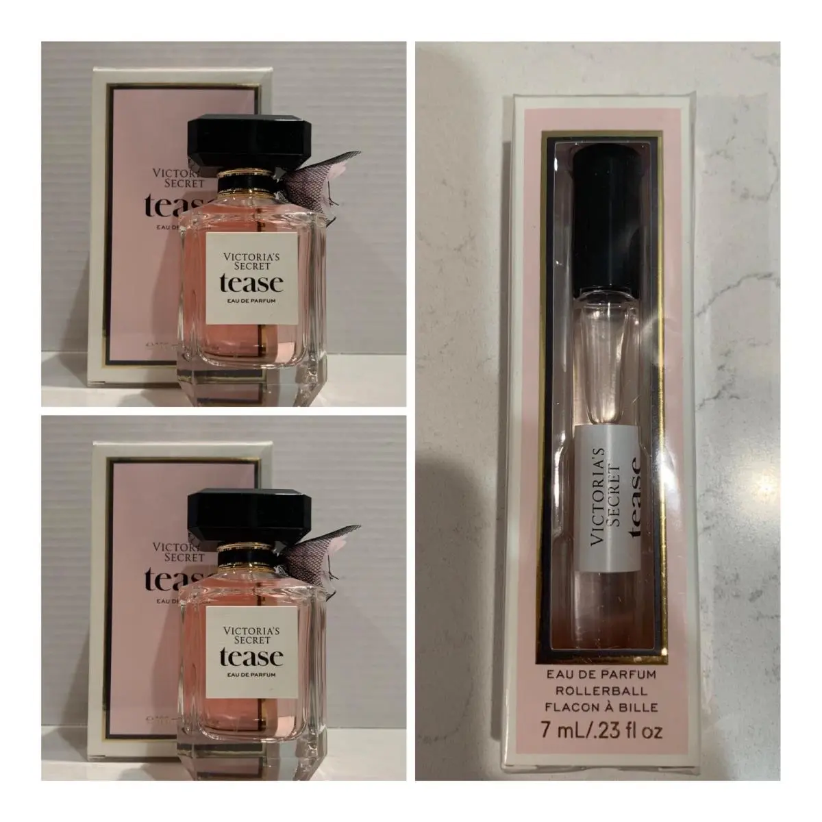 Victoria`s Secret Tease Eau de Parfum 3.4 Fl.oz. 2 and Rollerball by Victoria's Secret