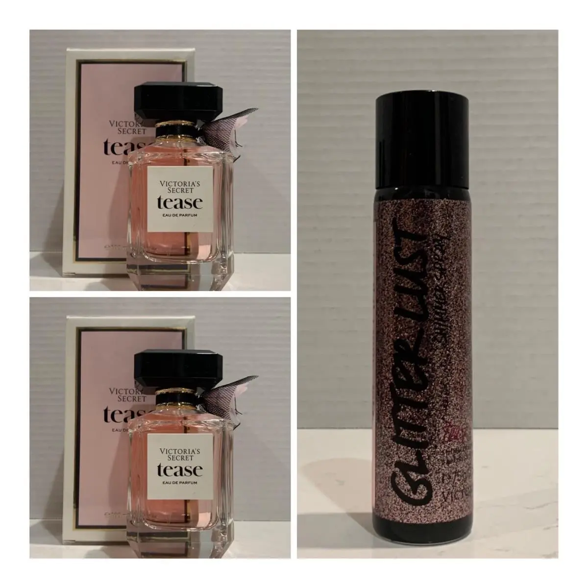 Victoria`s Secret Tease Eau de Parfum 3.4 Fl.oz. 2 and Shimmer Spray by Victoria's Secret
