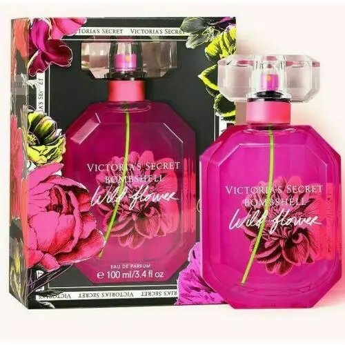Bombshell Wild Flower Victoria`s Secret Eau De Parfum Spray 3.4 oz Women by Victoria's Secret