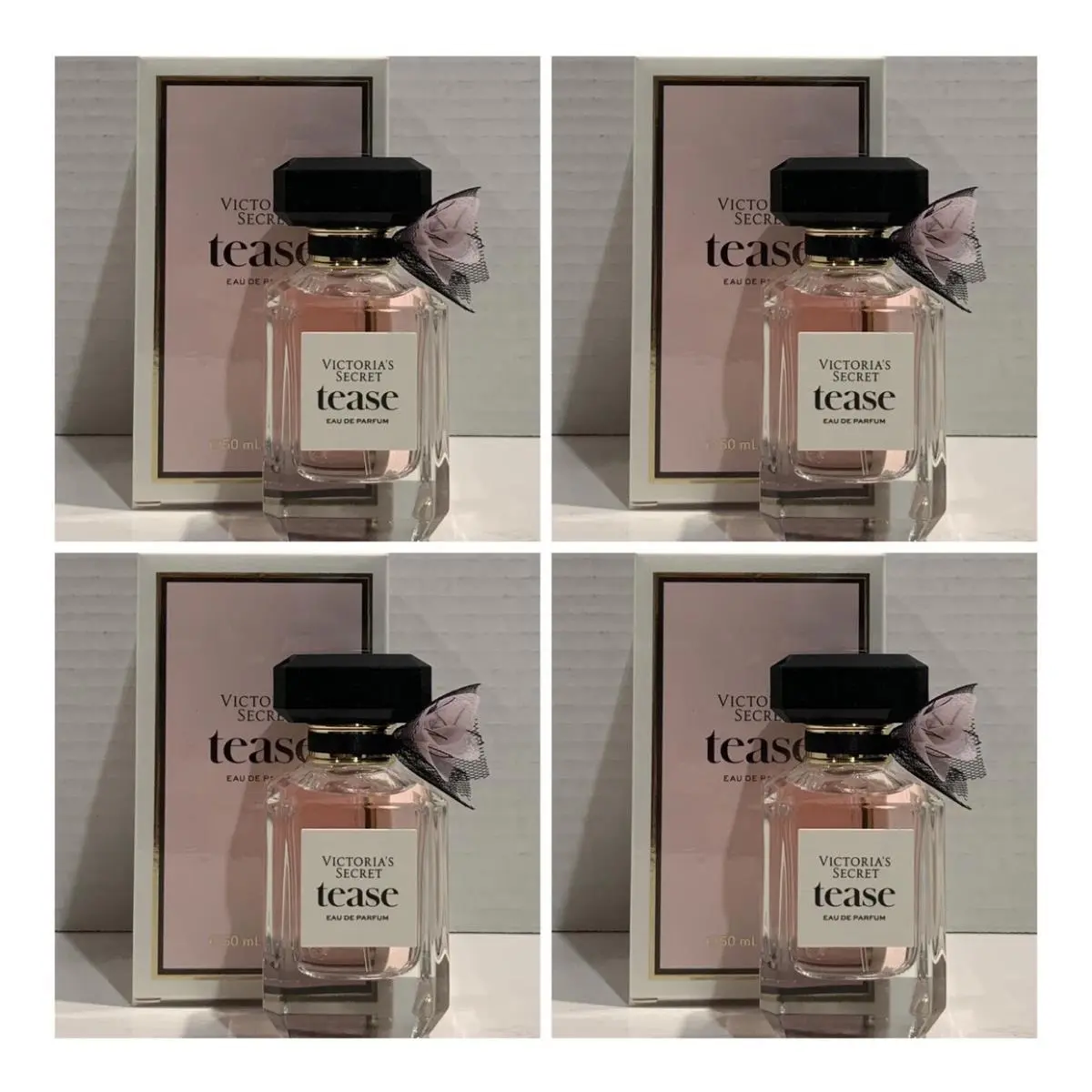 Victoria`s Secret Tease Eau de Parfum 1.7 Fl.oz. Lot of 4 by Victoria's Secret
