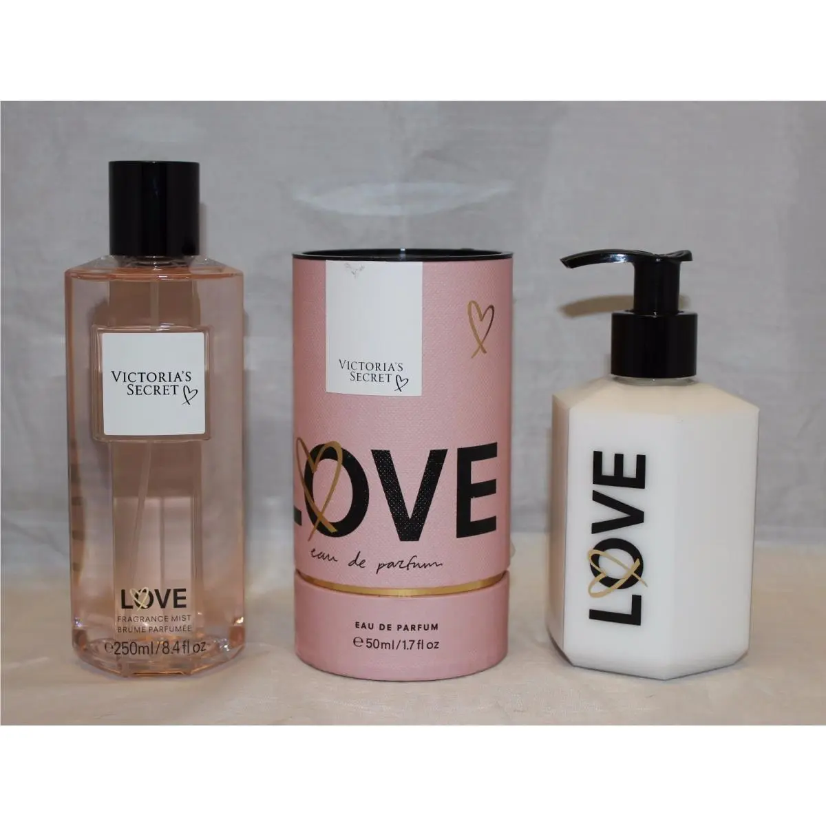 Victoria`s Secret Love Eau de Parfum Fragrance Body Mist Lotion