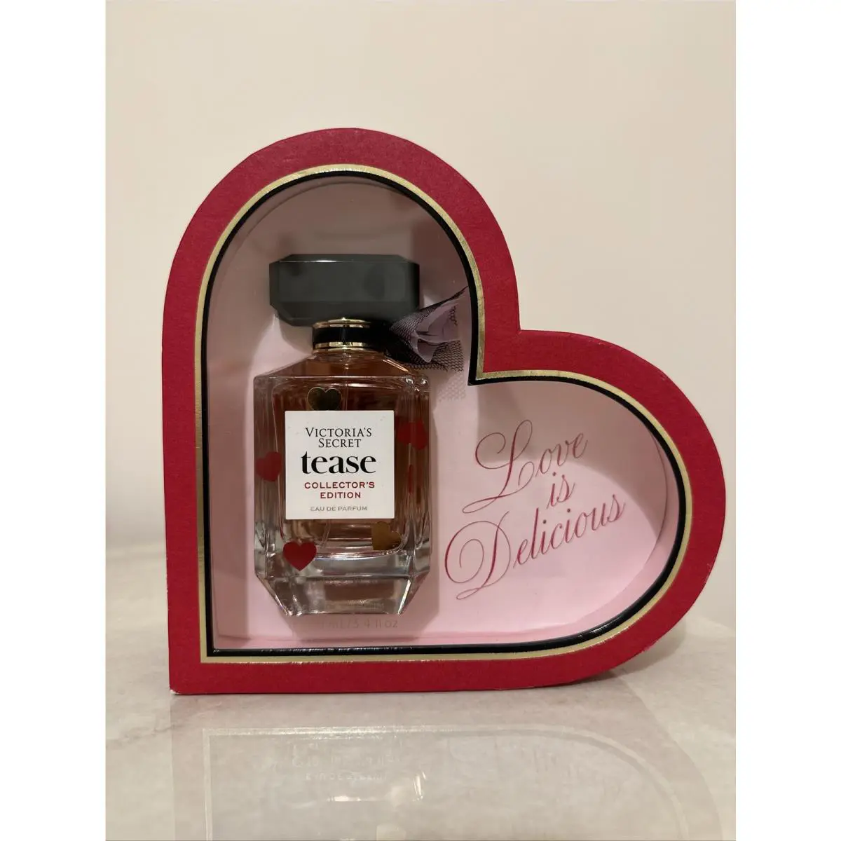 Victoria Secret Tease Heart Collector`s Edition Perfume Eau DE Parfum 3.4 oz