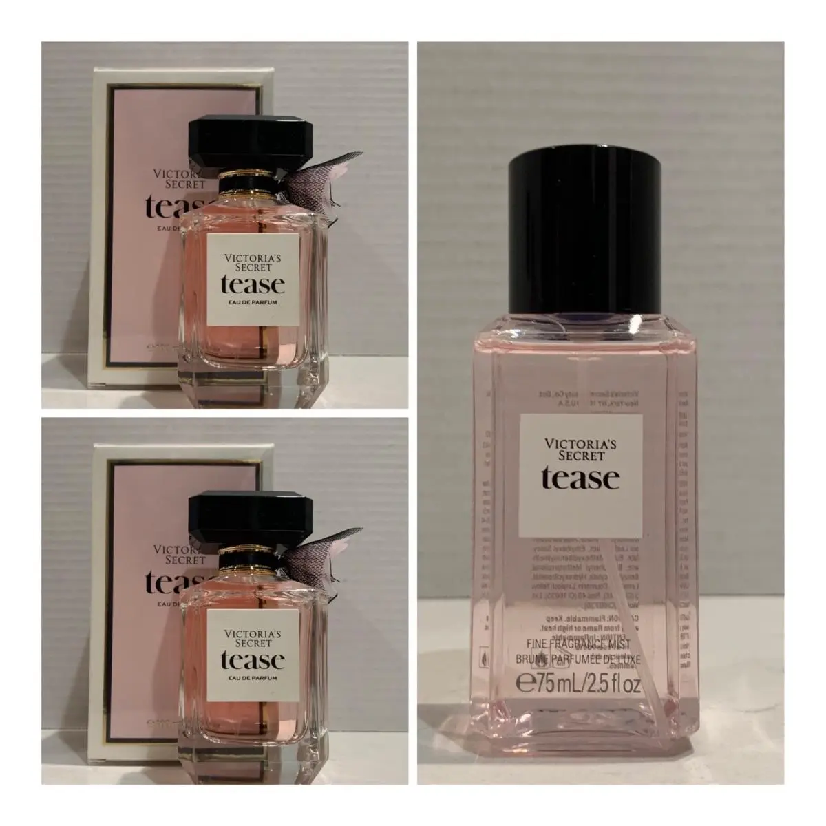 Victoria`s Secret Tease Eau de Parfum 3.4 Fl.oz. 2 and Fragrance Mist by Victoria's Secret