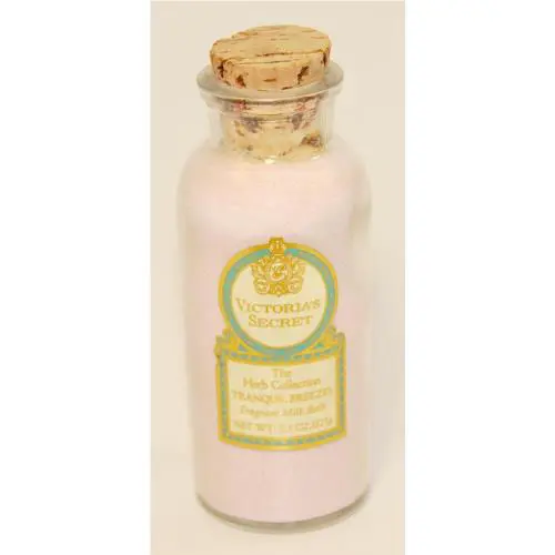 Victoria`s Secret Tranquil Breezes - Fragrant Milk Bath 7.5 oz Vintage Rare