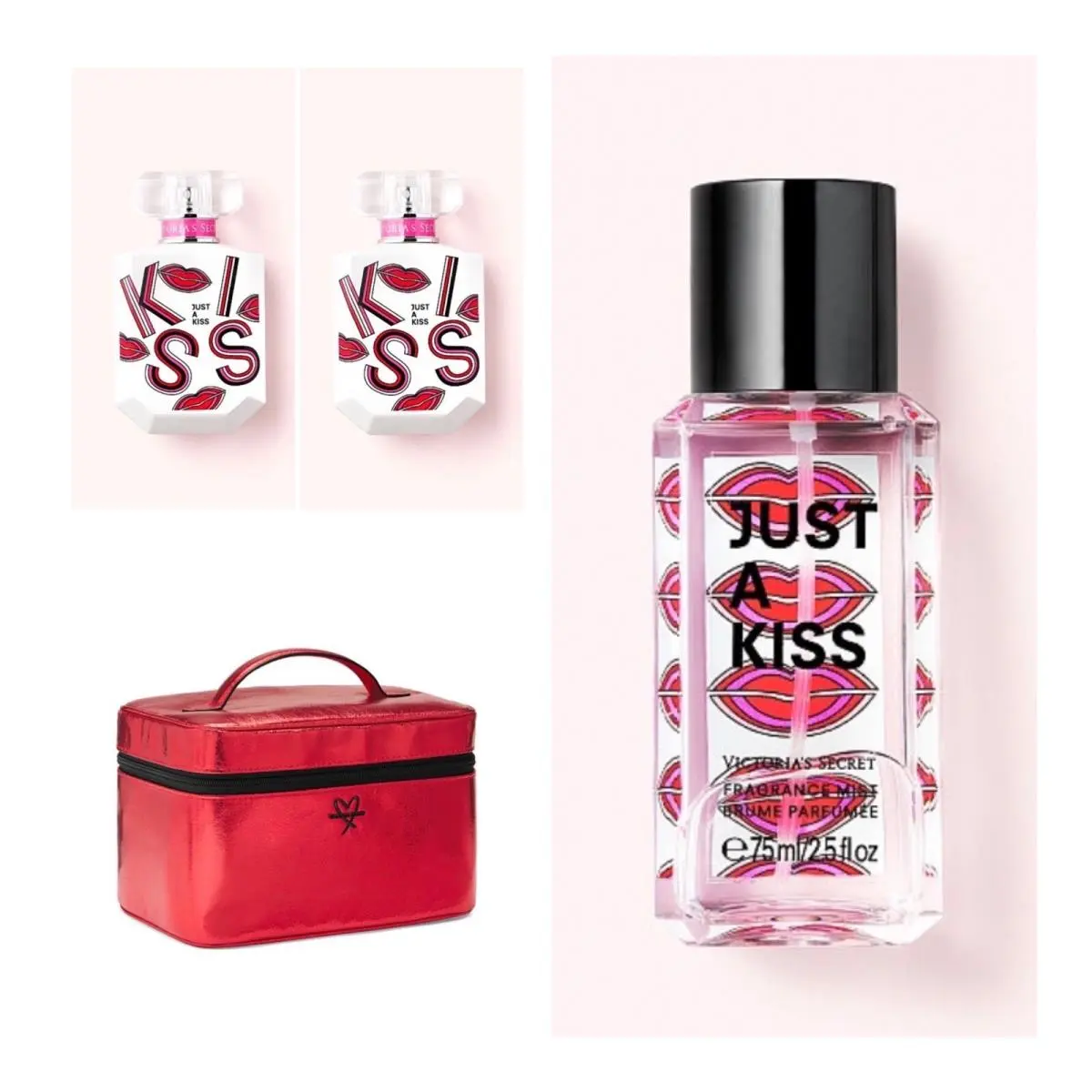 Victoria’s Secret Just A Kiss Eau de Parfum 1.7 Fl.oz. 2 / Mist / Train Case