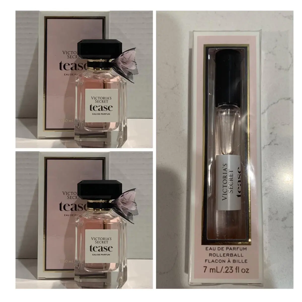 Victoria`s Secret Tease Eau de Parfum 1.7 Fl.oz. 2 and Rollerball by Victoria's Secret