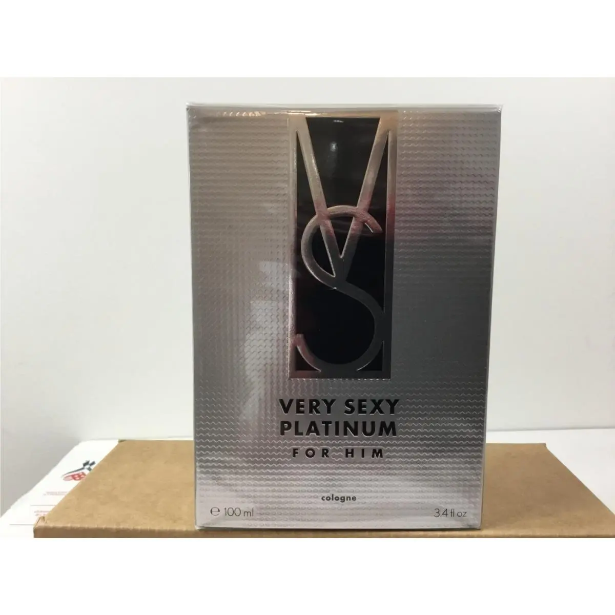 Victoria`s Secret Very Sexy Platinum For Him Cologne 3.4 oz 100ml Spray