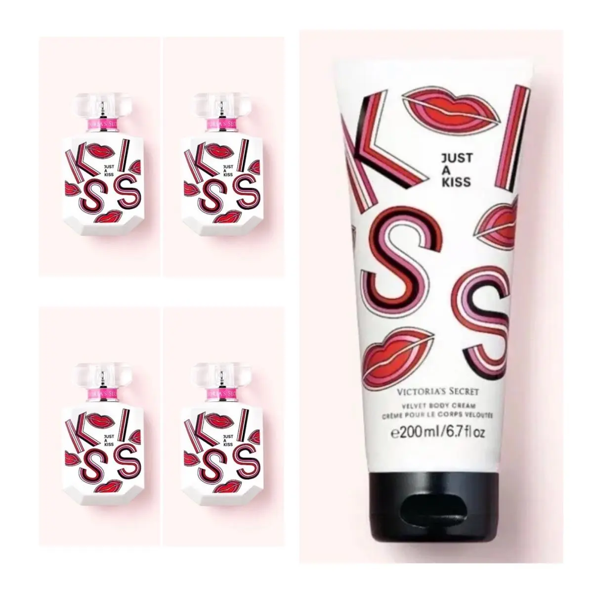 Victoria’s Secret Just A Kiss Eau de Parfum 1.7 Fl.oz. 4 and Body Cream