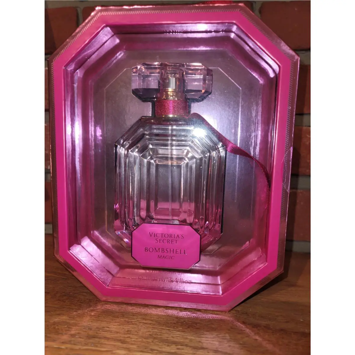 Victoria`s Secret Bombshell Magic Fragrance Edp 3.4 FL OZ Collector`s Edition by Victoria's Secret