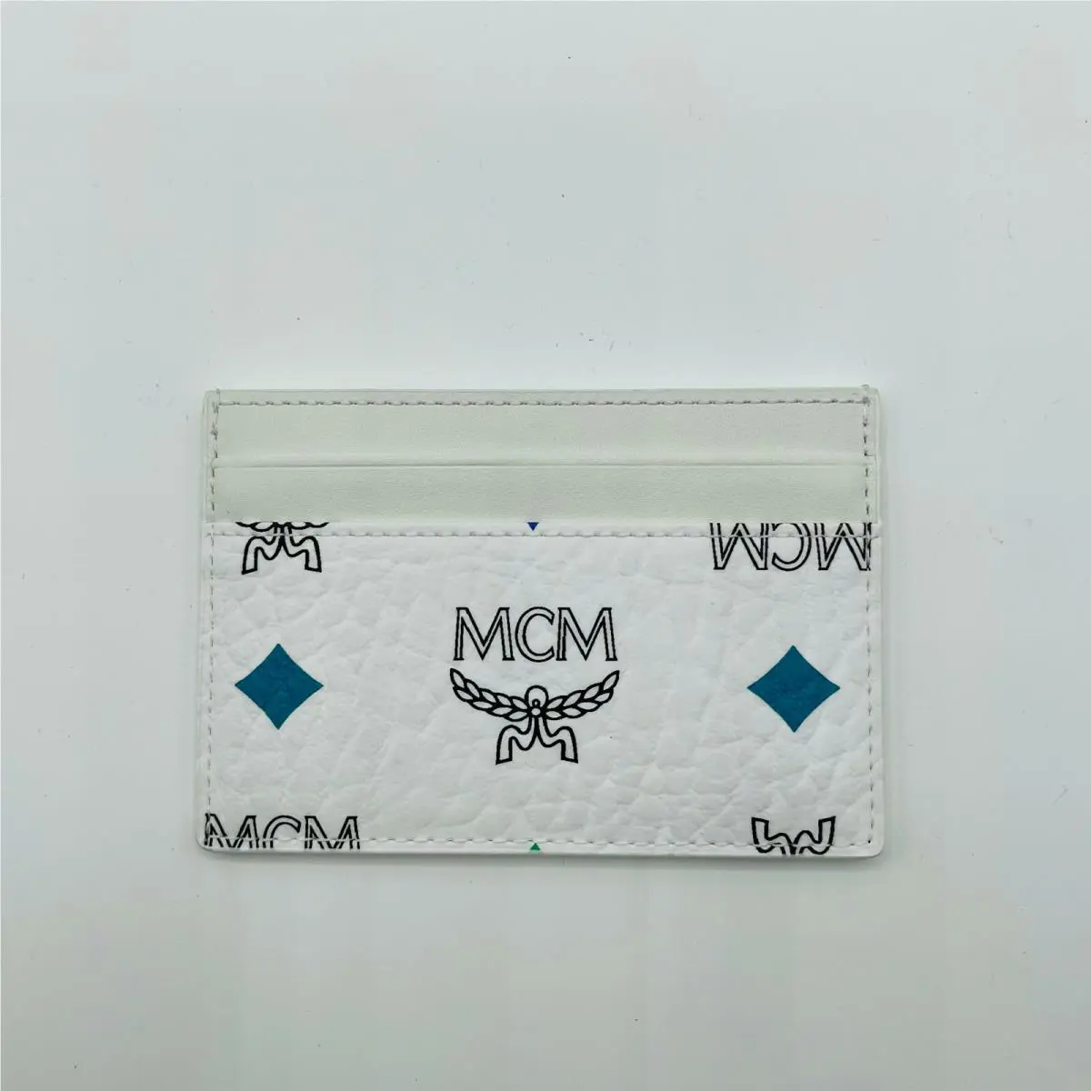 Mcm Spectrum Diamond Rainbow Logo Visetos Card Holder MYAAASV02