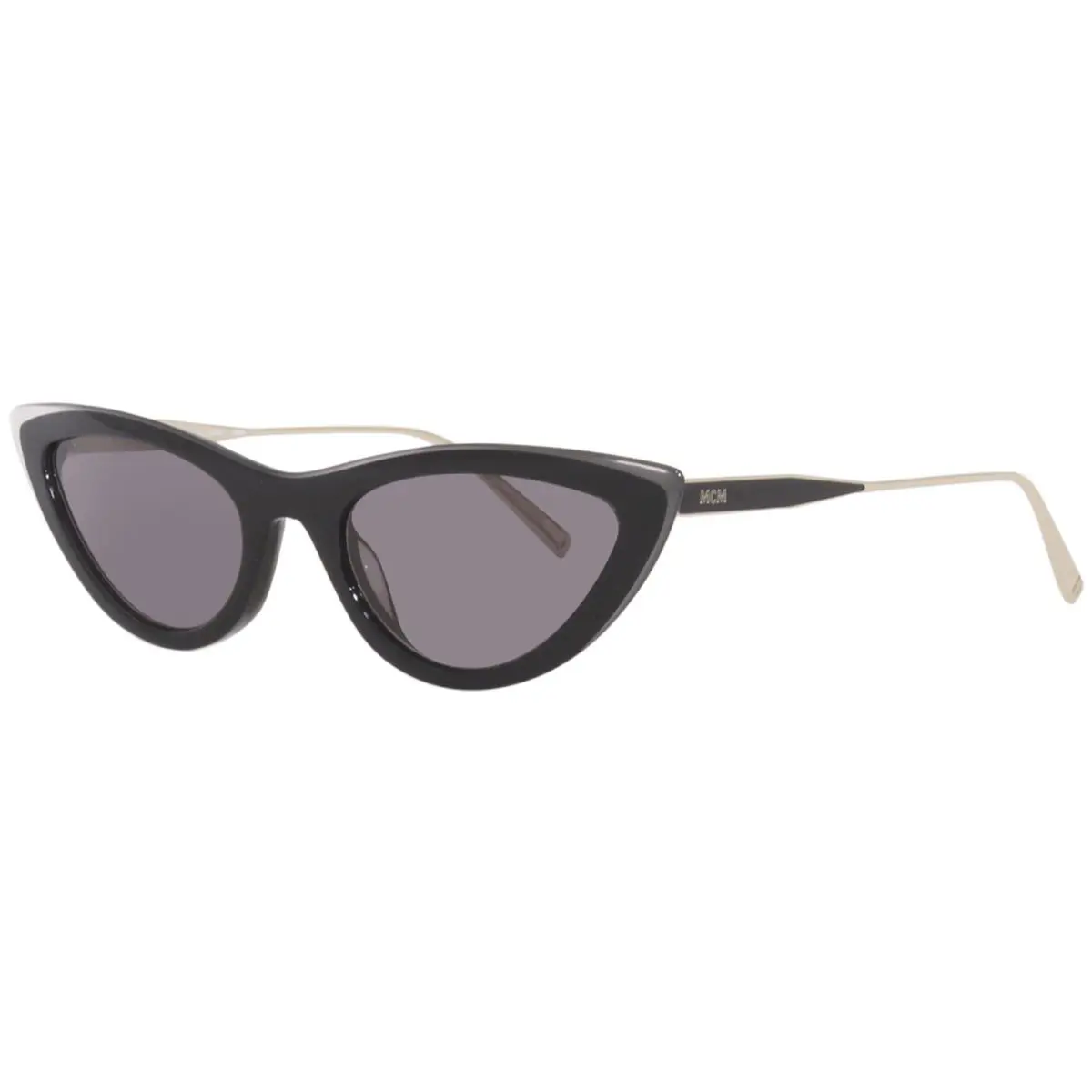 Mcm MCM699S 028 Sunglasses Women`s Gunmetal-black/grey Lens Fashion Cat Eye 55mm