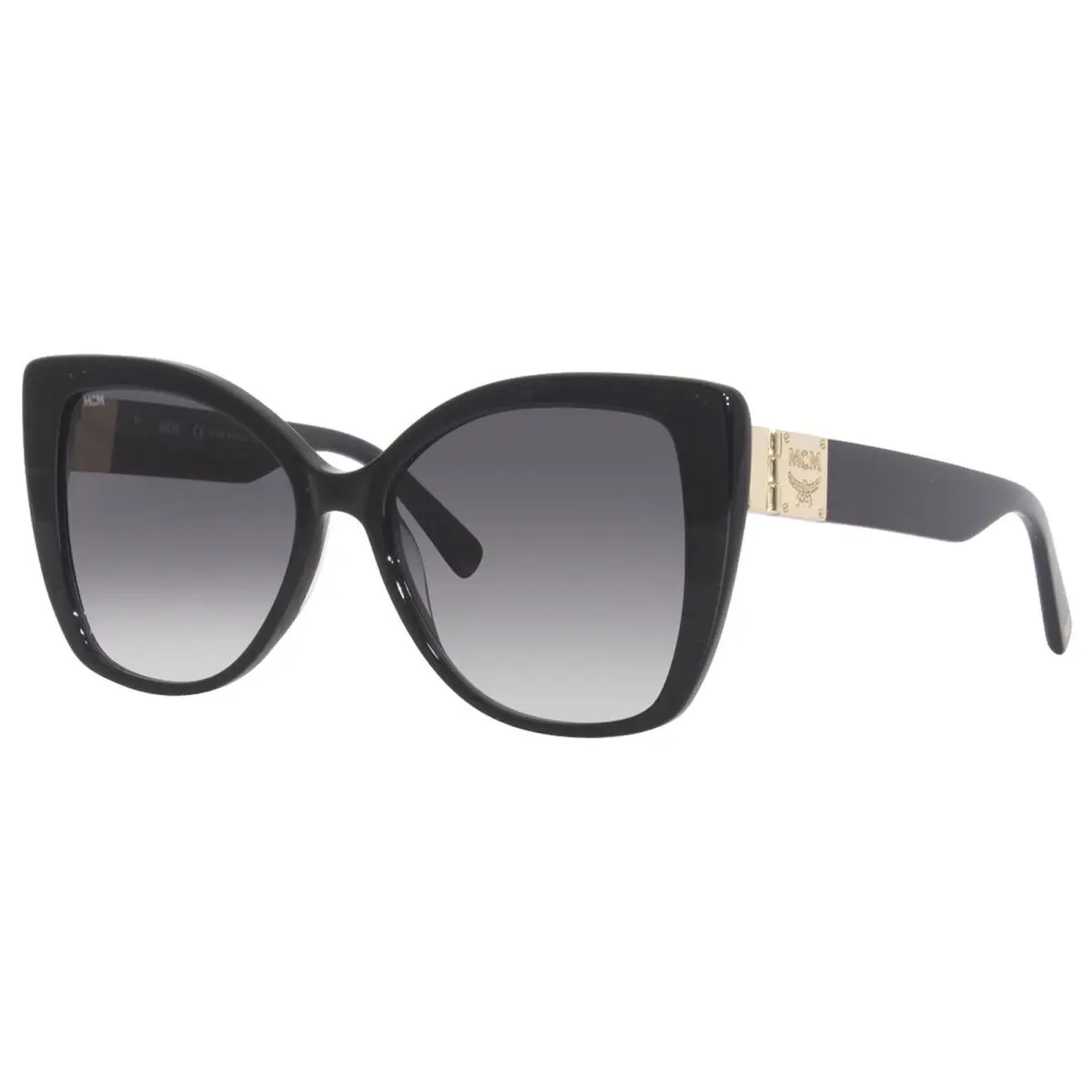 Mcm 724S 001 Sunglasses Women`s Black/grey Gradient Lens Square Shape 56mm by MCM