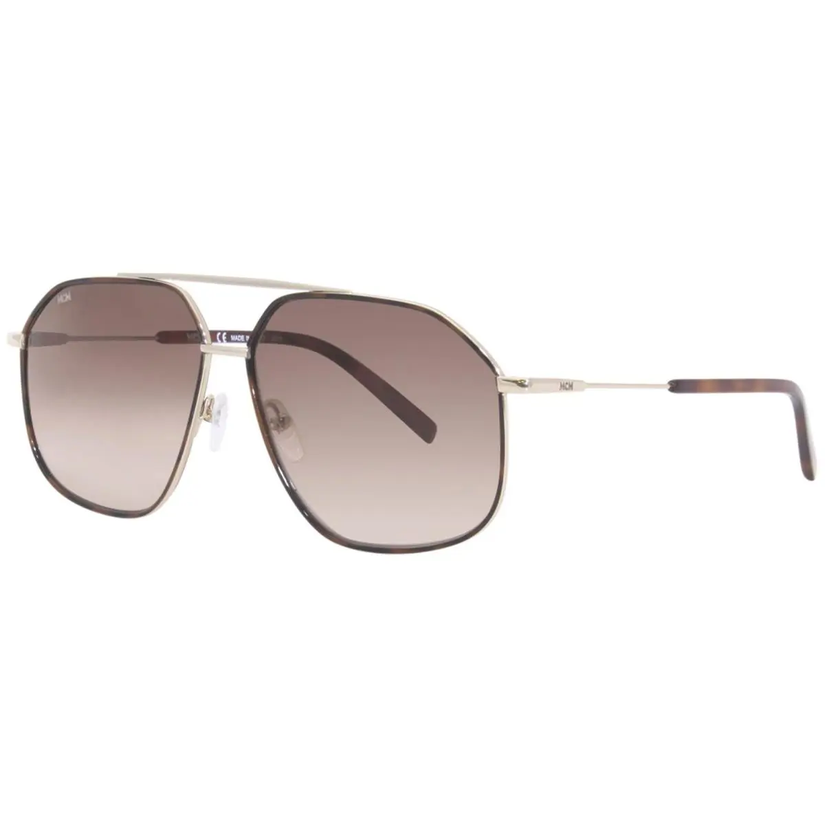 Mcm MCM157S 214 Sunglasses Men`s Havana/brown Gradient Mirror Lenses 60mm