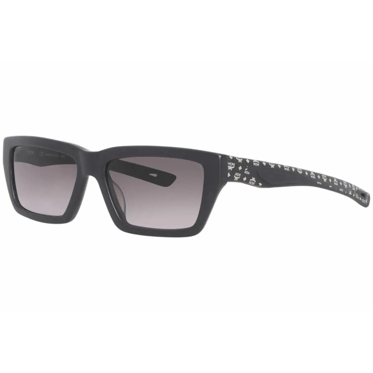 MCM696SL 004 Black Black Visetos Sunglass with Grey Gradient Lenses
