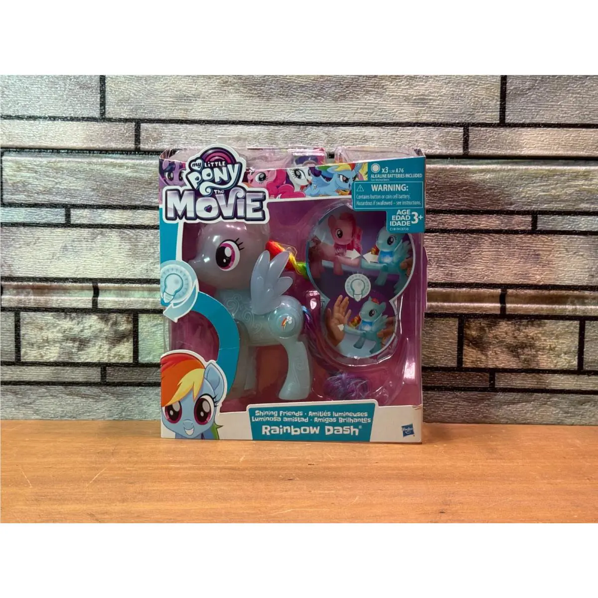 My Little Pony Movie Shining Friends Rainbow Dash Figure Free Daily Shipping