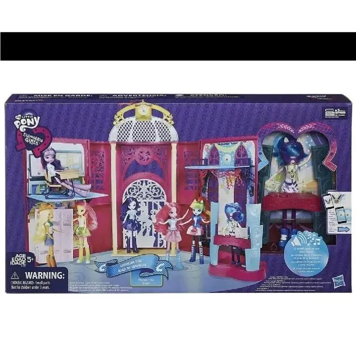 My Little Pony Equestria Girls High School with Dj Pony Play Set