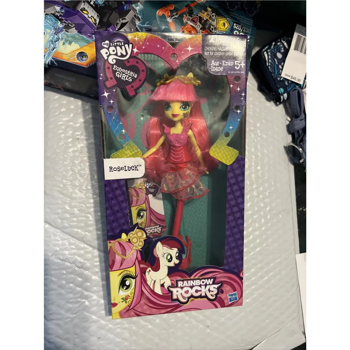 My Little Pony Equestria Girls Rose Luck Dol Rainbow Rocks Roseluck