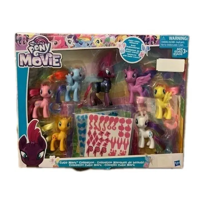 My Little Pony The Movie Cutie Mark Collection Exclusive Figure 7-Pack Set