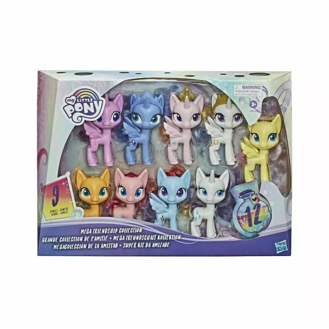My Little Pony Mega Friendship Collection 9 Figures Accessories Set