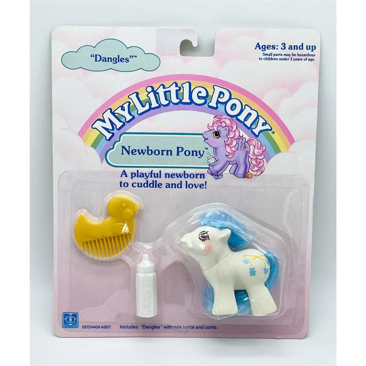 Vintage 1988 Hasbro My Little Pony G1 Newborn Dangles