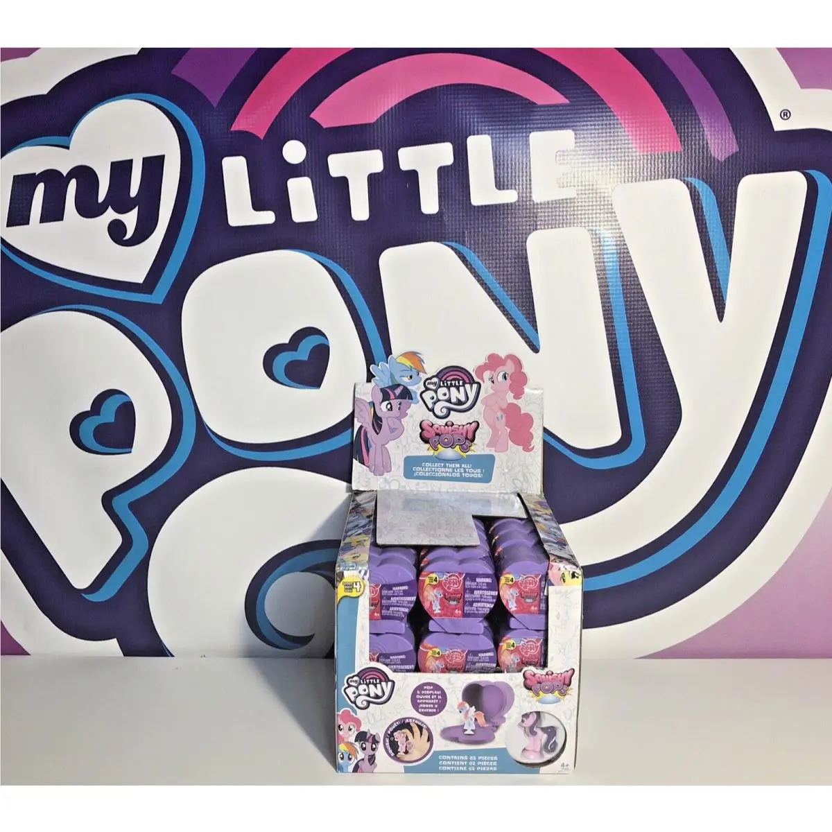 My Little Pony Friendship is Magic Squishy Pops Series 4 Full Retail Case of 62