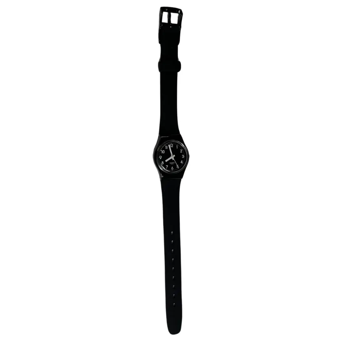 Swatch LB170E Women`s 25mm Waterproof Black Single Analog Quartz Watch Black