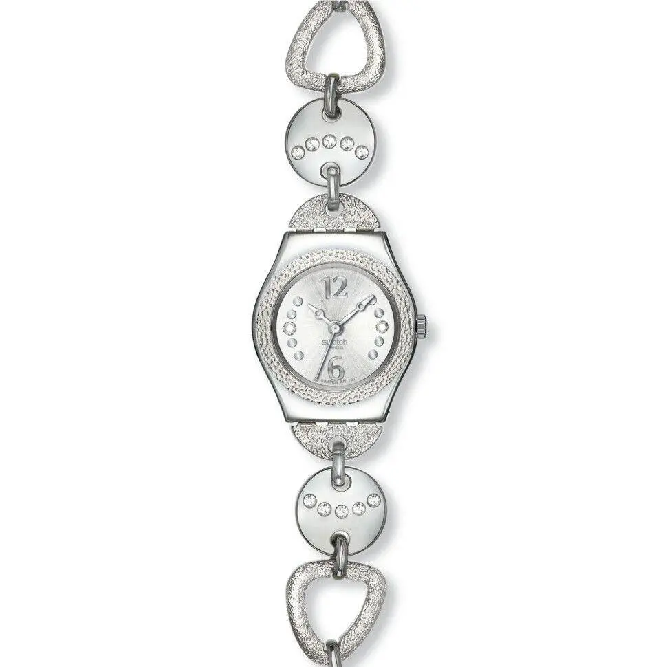 Vintage Mint Swatch Irony Lady Lady Glamtime YSS231G Womens Watch Rare