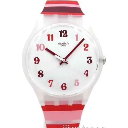 Swatch Swiss Originalstramonto Occaso Multicolor Silicone Watch 41mm SUOK138