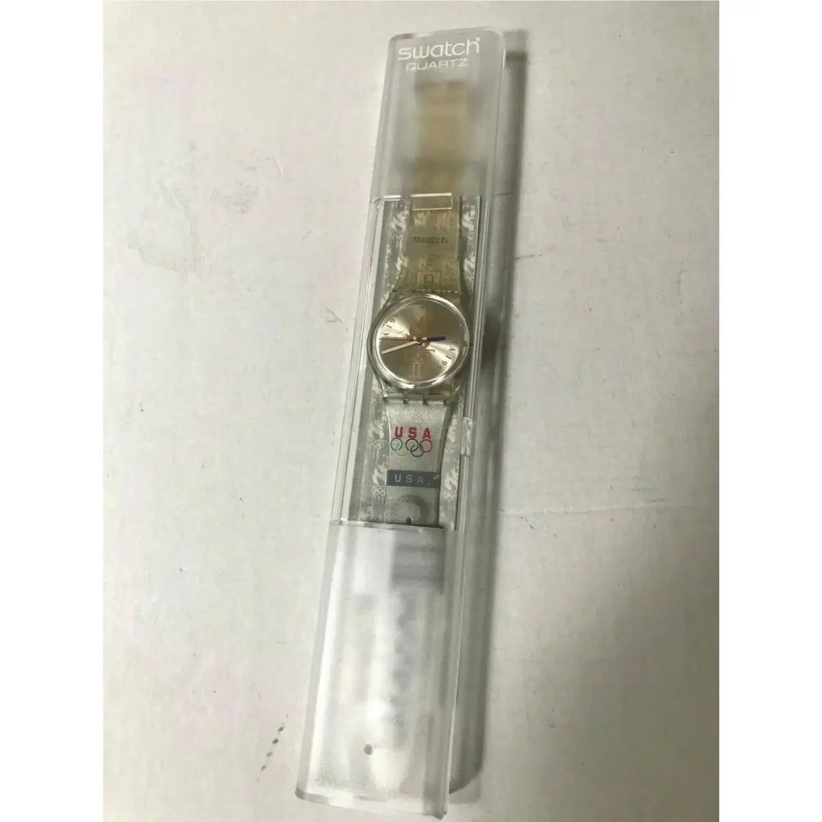 Swatch Watch GZ150J In Case Atlanta Olympic Games 1996