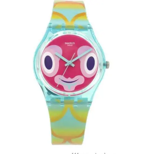 Swiss Swatch Originals Mr. Blubby Colorful Silicone Watch 35mm GL120