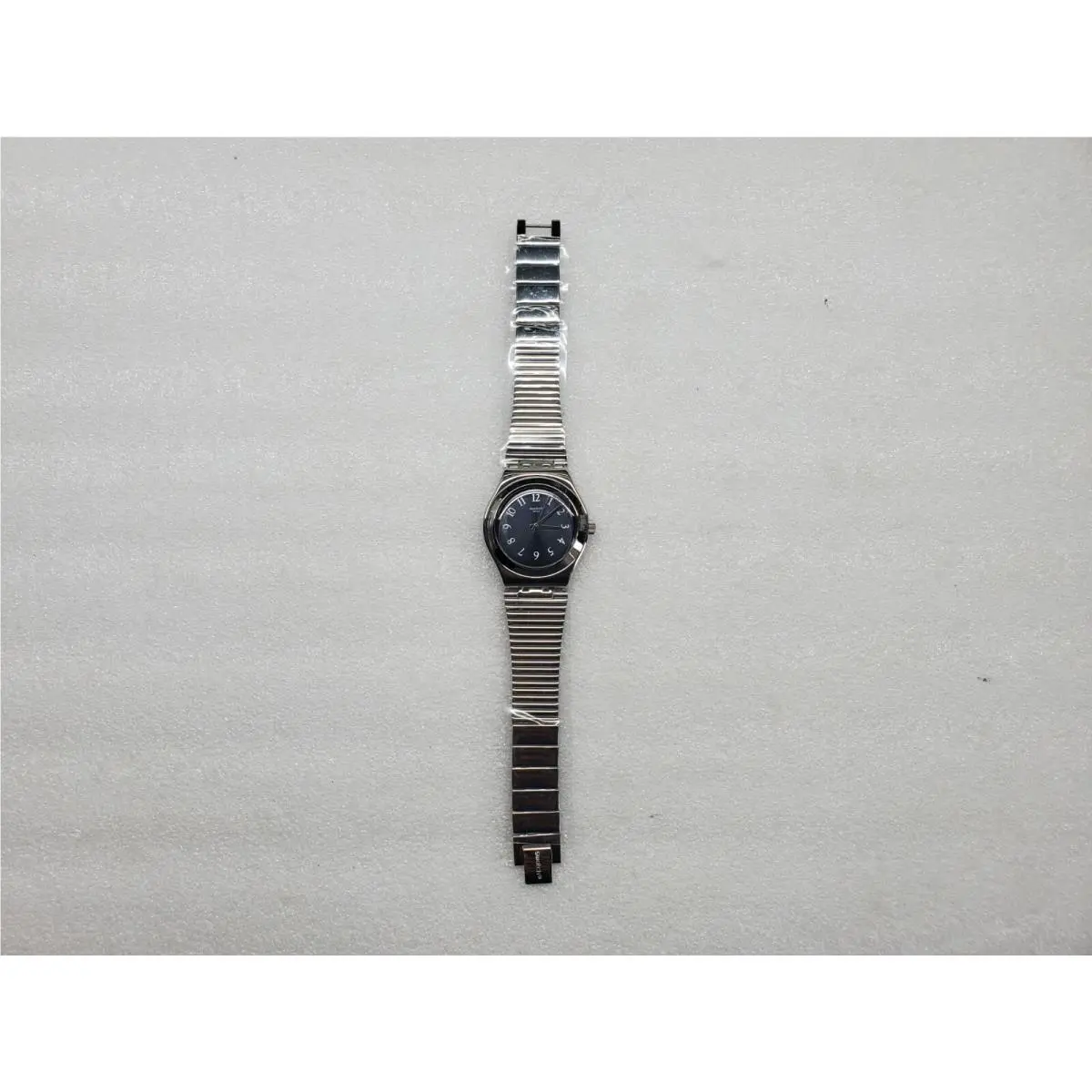 Irony Starling Black Dial Stainless Steel Ladies Watch YLS186G by Swatch